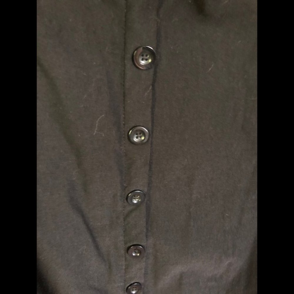 Belle Poque Black Vintage Style Button skirt XXL - Picture 5 of 9